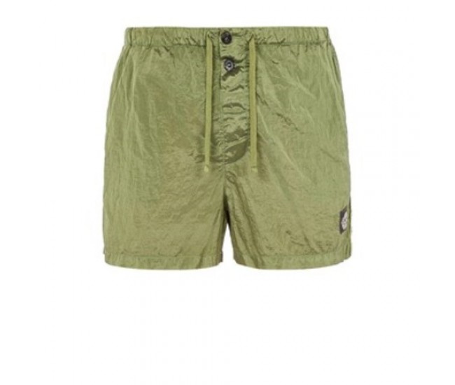 Stone Island B0643 Shorts Nylon Metal Fabric Sage Green