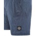 Stone Island B0943 Shorts Iridescent Nylon Metal Fabric Avio Blue