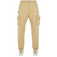 Stone Island 314WA Pants Brushed Cotton Canvas Beige