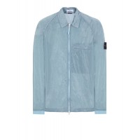 Stone Island Over Shirt 12321 Nylon Metal Garment-Dyed Light Blue