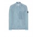 Stone Island Over Shirt 12321 Nylon Metal Garment-Dyed Light Blue